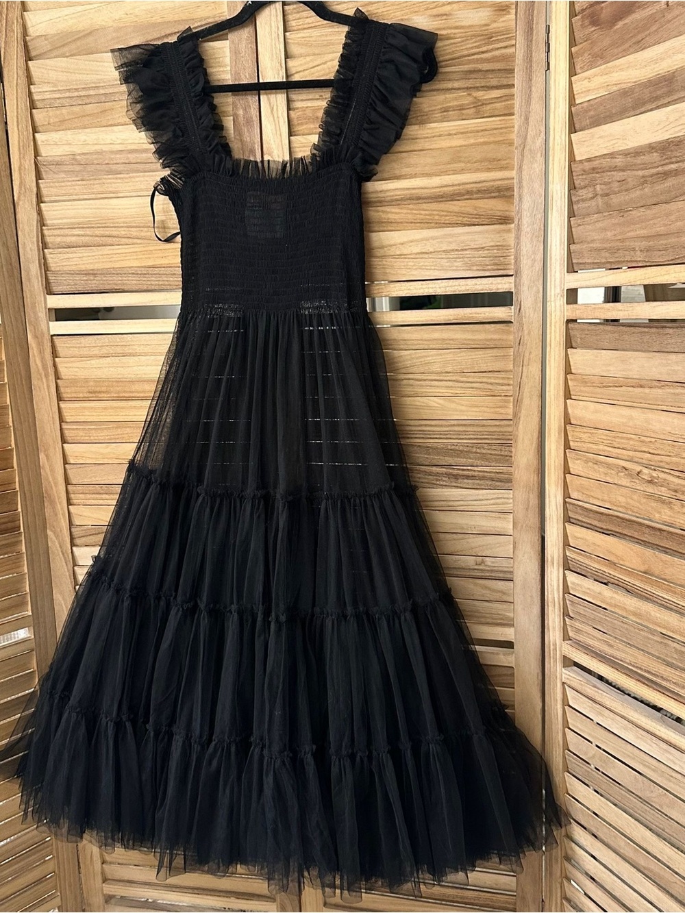 Hill House Collector's Edition The Tulle Ellie Nap Dress in black XS - Picture 6 of 11